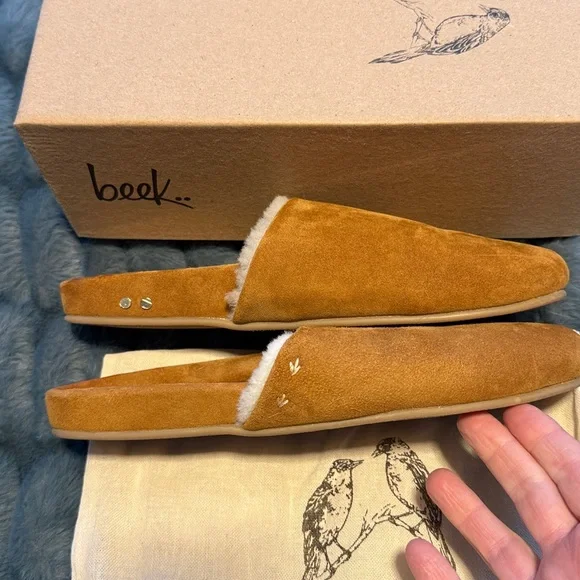 Beek Apalis Suede, shearling mules - Picture 9 of 10